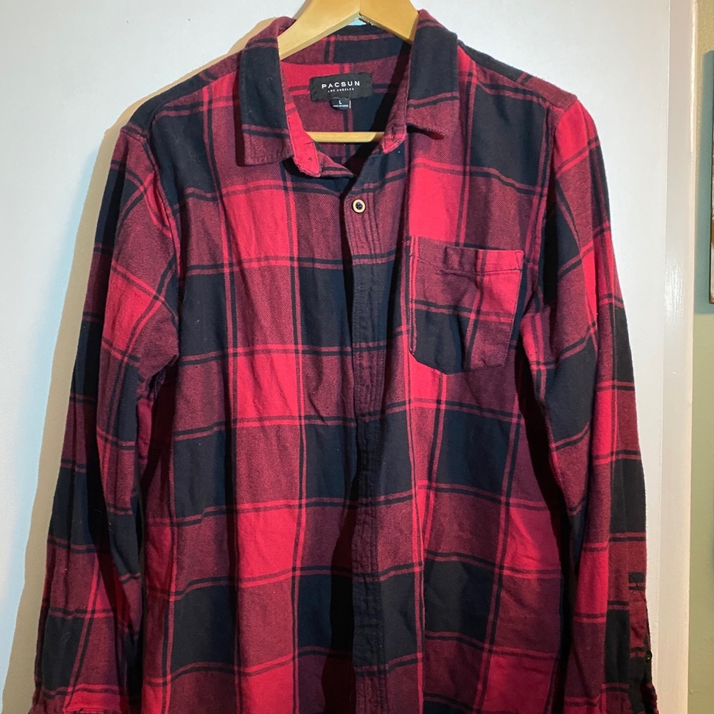 men’s pac sun flannel